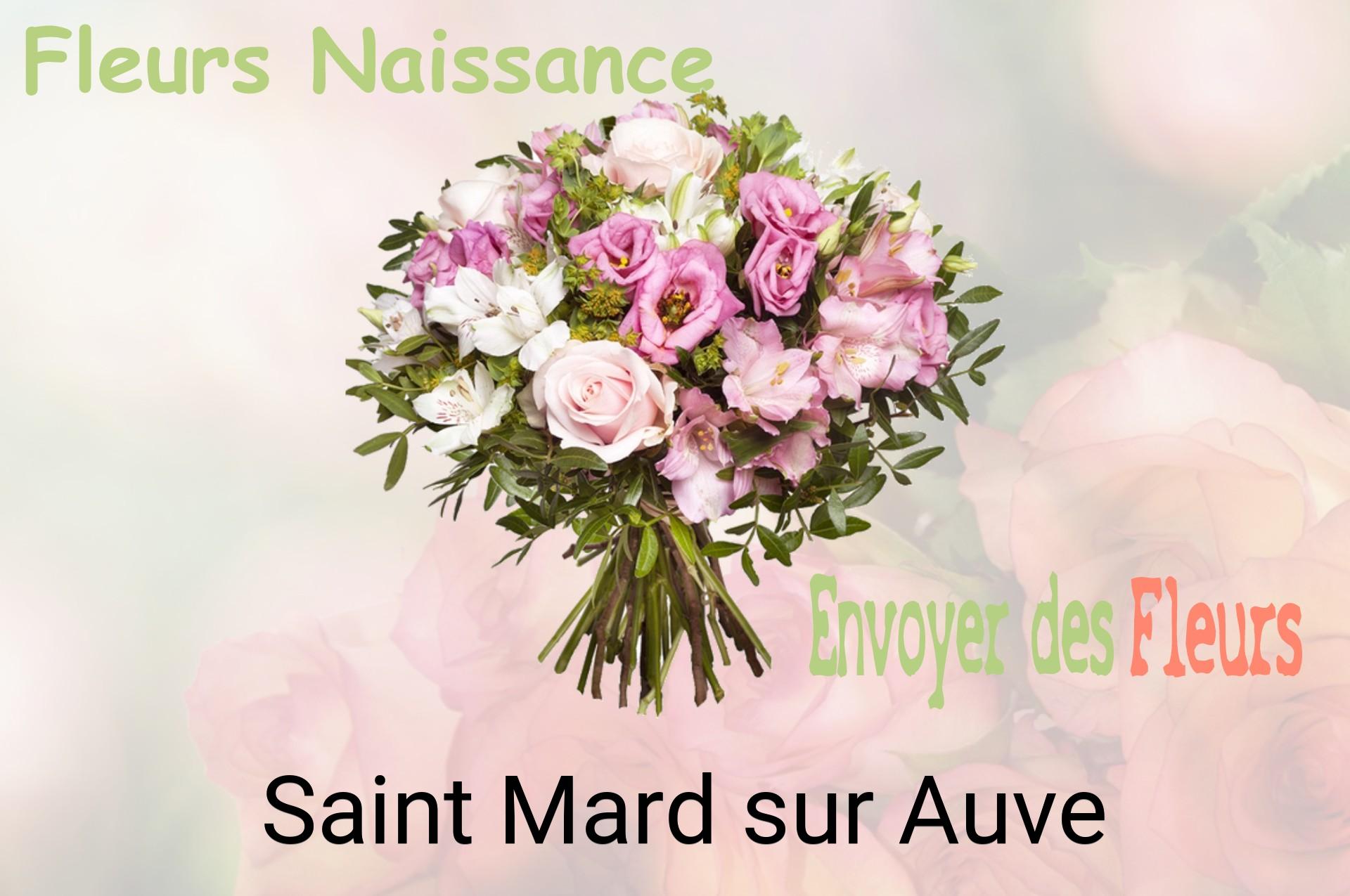 Bouquet de fleurs de naissance livré à Saint-Mard-sur-Auve